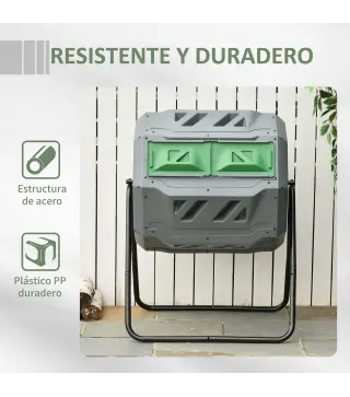 Compostador de Tambor