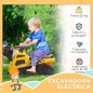Excavadora Eléctrica Infantil Excavadora Eléctrica Infantil