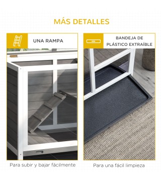 Conejera con Ruedas