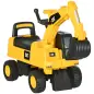 Excavador Correpasillos con Licencia Caterpillar para Niños con Pala Delantera y Bocina 85x27,5x47,5 cm Amarillo Excavador Correpasillos con Licencia Caterpillar para Niños con Pala Delantera y Bocina 85x27,5x47,5 cm Amarillo