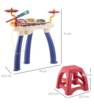 Piano Electrónico Infantil