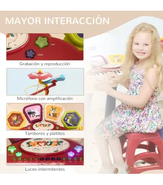 Piano Electrónico Infantil