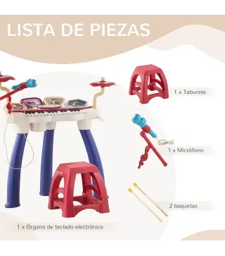 Piano Electrónico Infantil