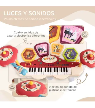 Piano Electrónico Infantil