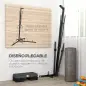 Soporte para Saco de Boxeo Plegable con Altura Ajustable para Entrenamiento en Casa Carga 60 kg 170x90x182-225 cm Negro Soporte para Saco de Boxeo Plegable con Altura Ajustable para Entrenamiento en Casa Carga 60 kg 170x90x182-225 cm Negro
