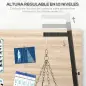 Soporte para Saco de Boxeo Plegable con Altura Ajustable para Entrenamiento en Casa Carga 60 kg 170x90x182-225 cm Negro Soporte para Saco de Boxeo Plegable con Altura Ajustable para Entrenamiento en Casa Carga 60 kg 170x90x182-225 cm Negro