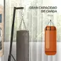 Soporte para Saco de Boxeo Plegable con Altura Ajustable para Entrenamiento en Casa Carga 60 kg 170x90x182-225 cm Negro