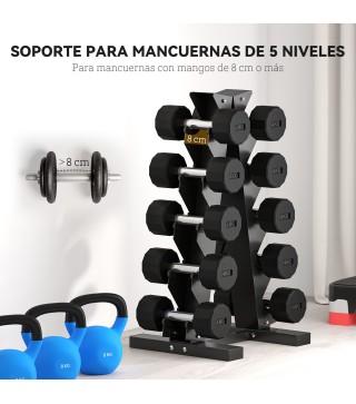 Estante para Mancuernas