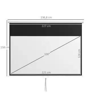 Pantalla de Proyector