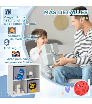 Estantería Juguetes Infantil