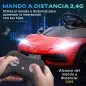 Coche Eléctrico Lamborghini para Niños Velocidad Max.5 km/h Puerta de Tijera con Control Remoto MP3 Rojo