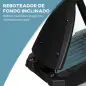 Canasta de Baloncesto Ajustable 236-293 cm con Ruedas Tablero de PC Base Rellenable para Exterior Negro