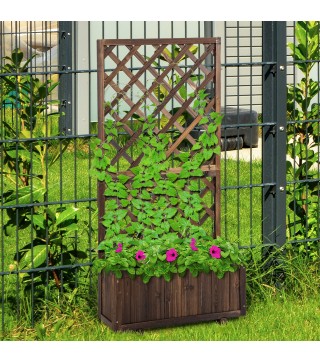 Jardinera con Enrejado