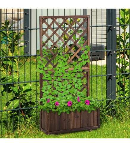 Jardinera con Enrejado