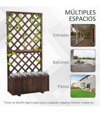 Jardinera con Enrejado