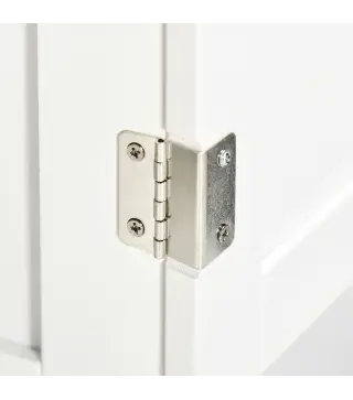 Mueble para Debajo del Lavabo Armario de Suelo para Baño de Madera Estilo Moderno 60x30x60 cm Blanco