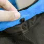 Cochecito para Perros Pequeños Plegable con Ventanas de Malla Cojín Lavable Correas de Seguridad y Marco de Acero Azul