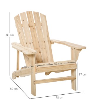 Silla Adirondack