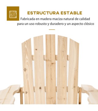 Silla Adirondack