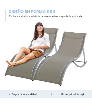 Conjunto de Tumbonas