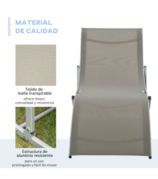 Conjunto de Tumbonas
