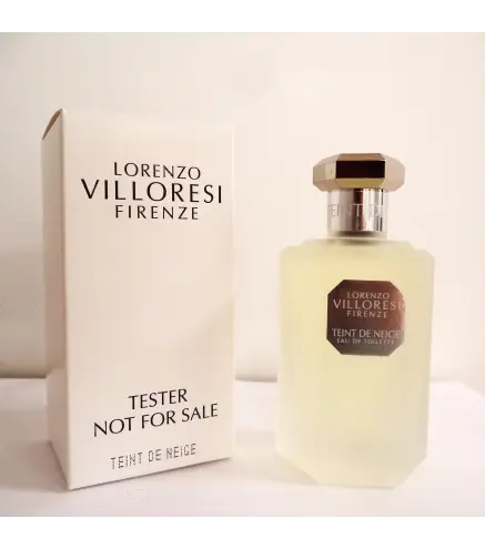 VILLORESI FIRENZE TEINT DE NEIGE EAU DE TOILETTE TESTER 100ML VAPORIZADOR