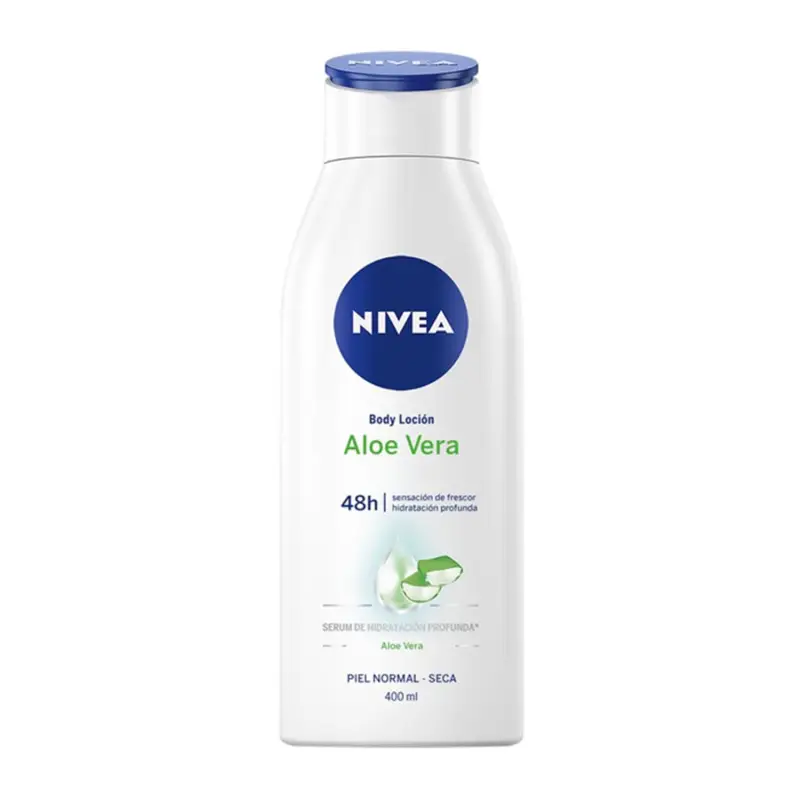NIVEA ALOE VERA LOCION CORPORAL PIEL NORMAL A SECA 400ML