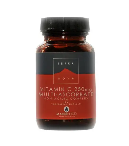 TERRA NOVA VITAMIN-C MULTI-ASCORBATE COMPLEMENTO ALIMENTICIO 50 CAPSULAS 50UN