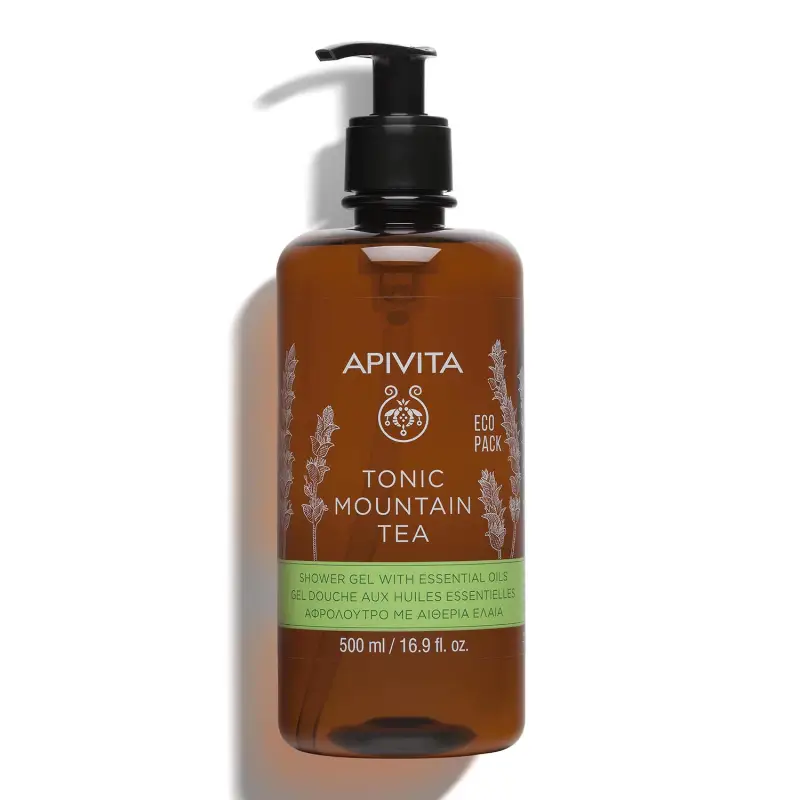 APIVITA TONIC MOUNTAIN TEA GEL DE BAÑO 500ML