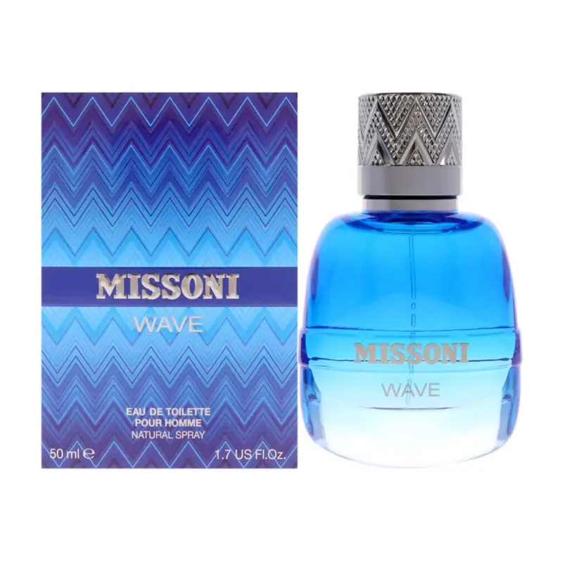 MISSONI WAVE EAU DE TOILETTE POUR HOMME 50ML VAPORIZADOR