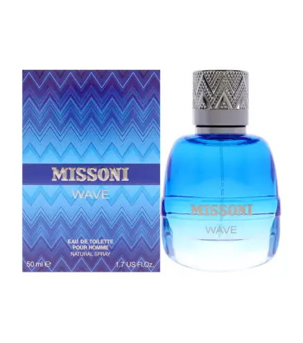 MISSONI WAVE EAU DE TOILETTE POUR HOMME 50ML VAPORIZADOR
