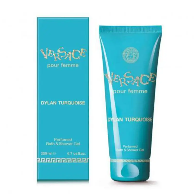 VERSACE POUR FEMME DYLAN TURQUOISE GEL DE BAÑO PERFUMADO 200ML