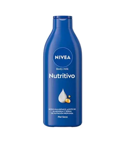 NIVEA NUTRITIVO ACIDO HYALURONICO Y ACEITE BODY MILK PIEL SECA 400ML