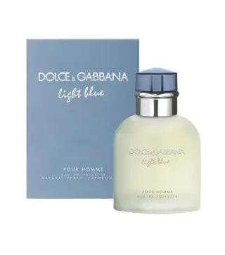 DOLCE GABBANA LIGHT BLUE EAU DE TOILETTE POUR HOMME 75ML VAPORIZADOR