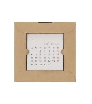 Calendario Sobremesa Semilla