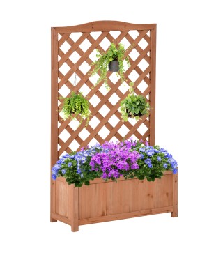 Jardinera con Enrejado