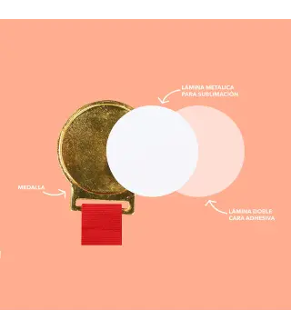 Medalla Sublimacion