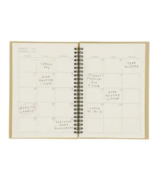 Libreta Planning Mensual