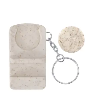 Llavero Moneda Soporte