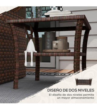 Mesa de Ratán