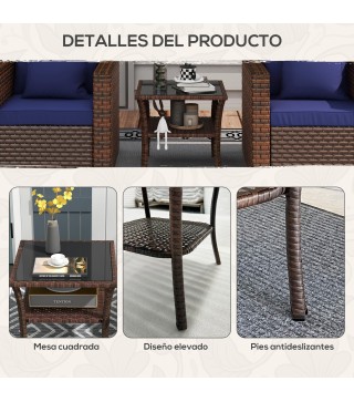 Mesa de Ratán