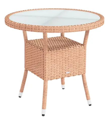Mesa de Ratán