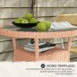 Mesa de Ratán Mesa de Ratán