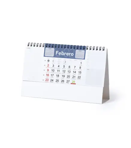 Calendario Sobremesa Feber