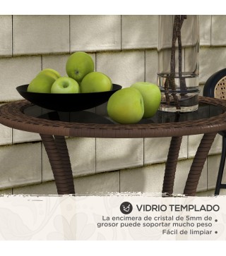 Mesa de Ratán
