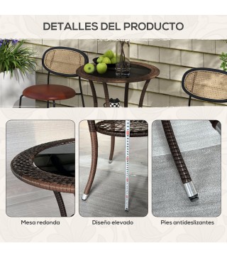 Mesa de Ratán