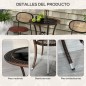 Mesa de Ratán Mesa de Ratán