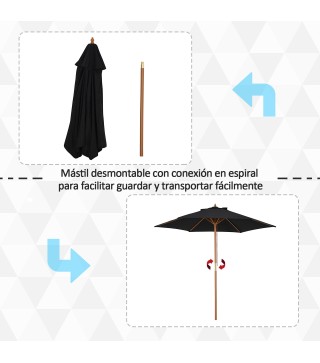 Sombrilla de Jardín