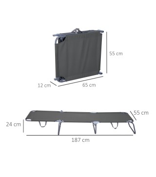 Tumbona Plegable