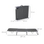 Tumbona Plegable